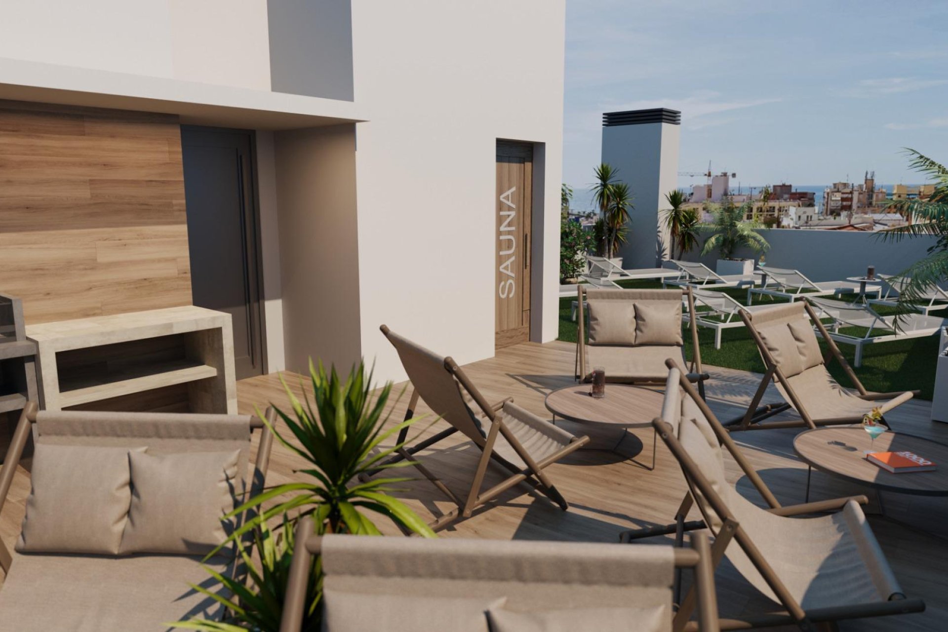 Obra nueva - Apartamento -
Torrevieja - Centro