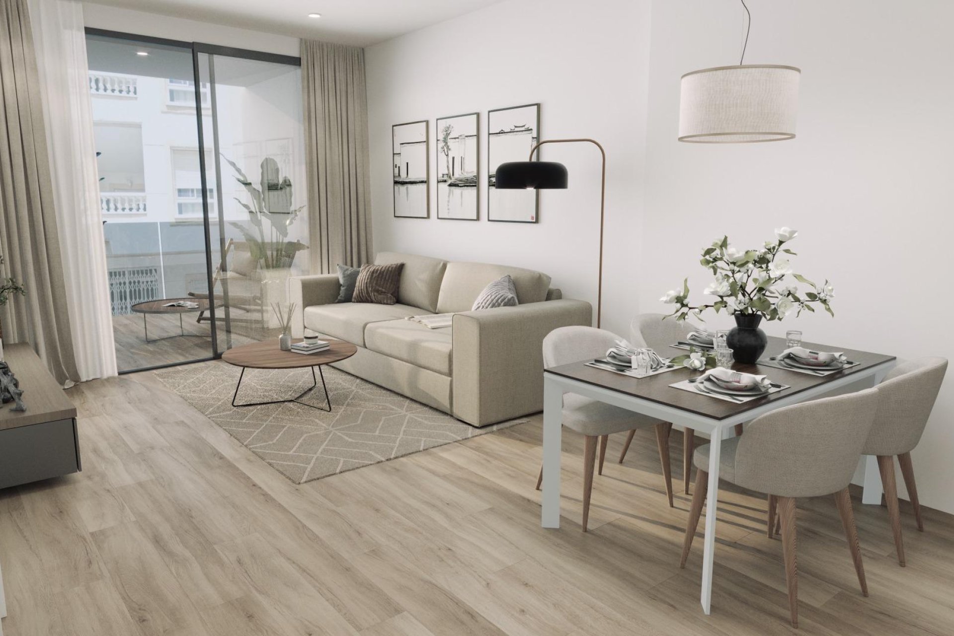Obra nueva - Apartamento -
Torrevieja - Centro