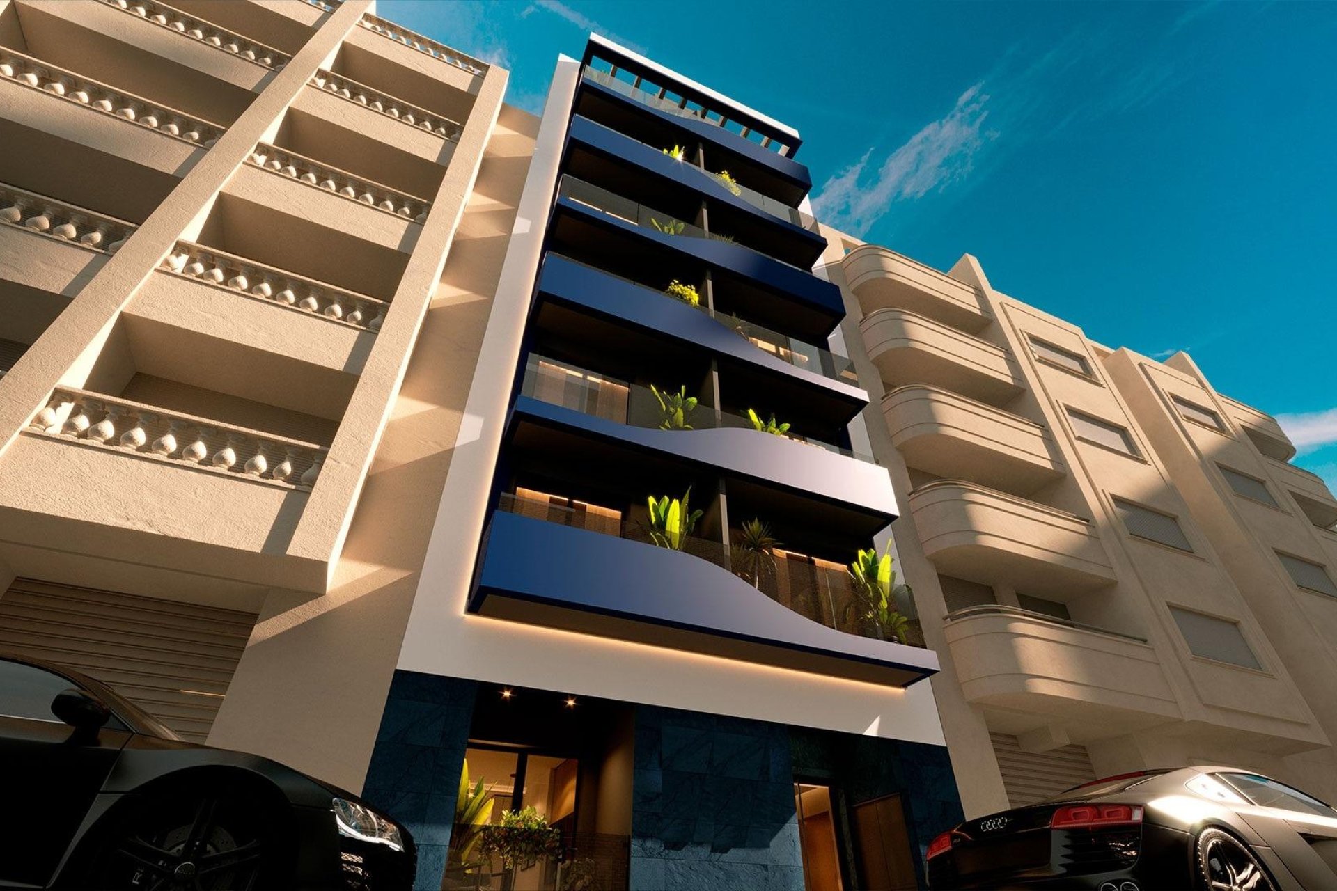 Obra nueva - Apartamento -
Torrevieja - Playa del Acequión
