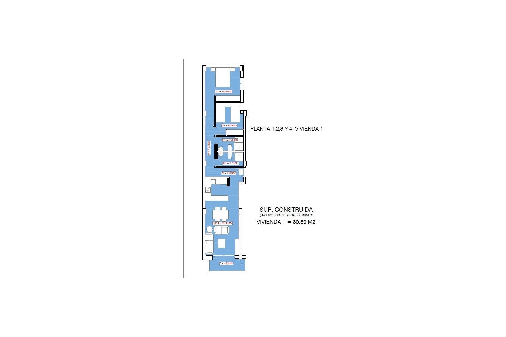 Obra nueva - Apartamento -
Torrevieja - Playa El Acequión