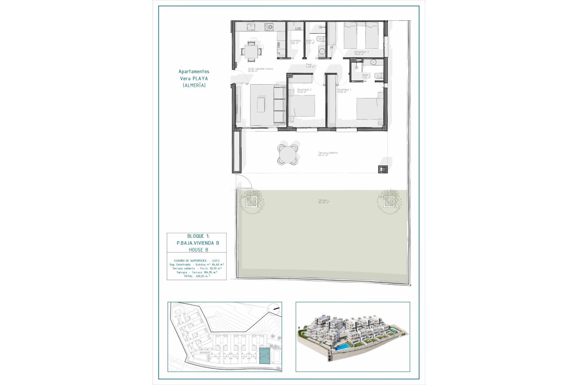 Obra nueva - Apartamento -
Vera - Pueblo Salinas