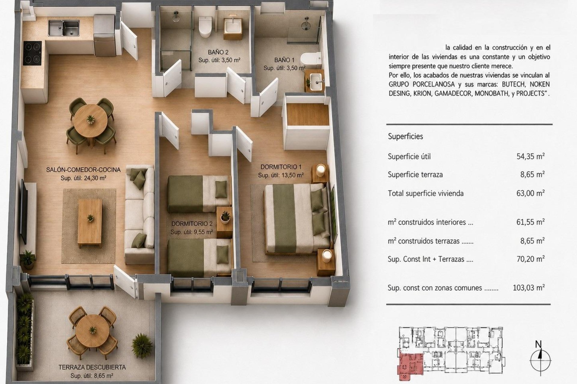 Obra nueva - Apartamento -
Villajoyosa - Cala de Finestrat