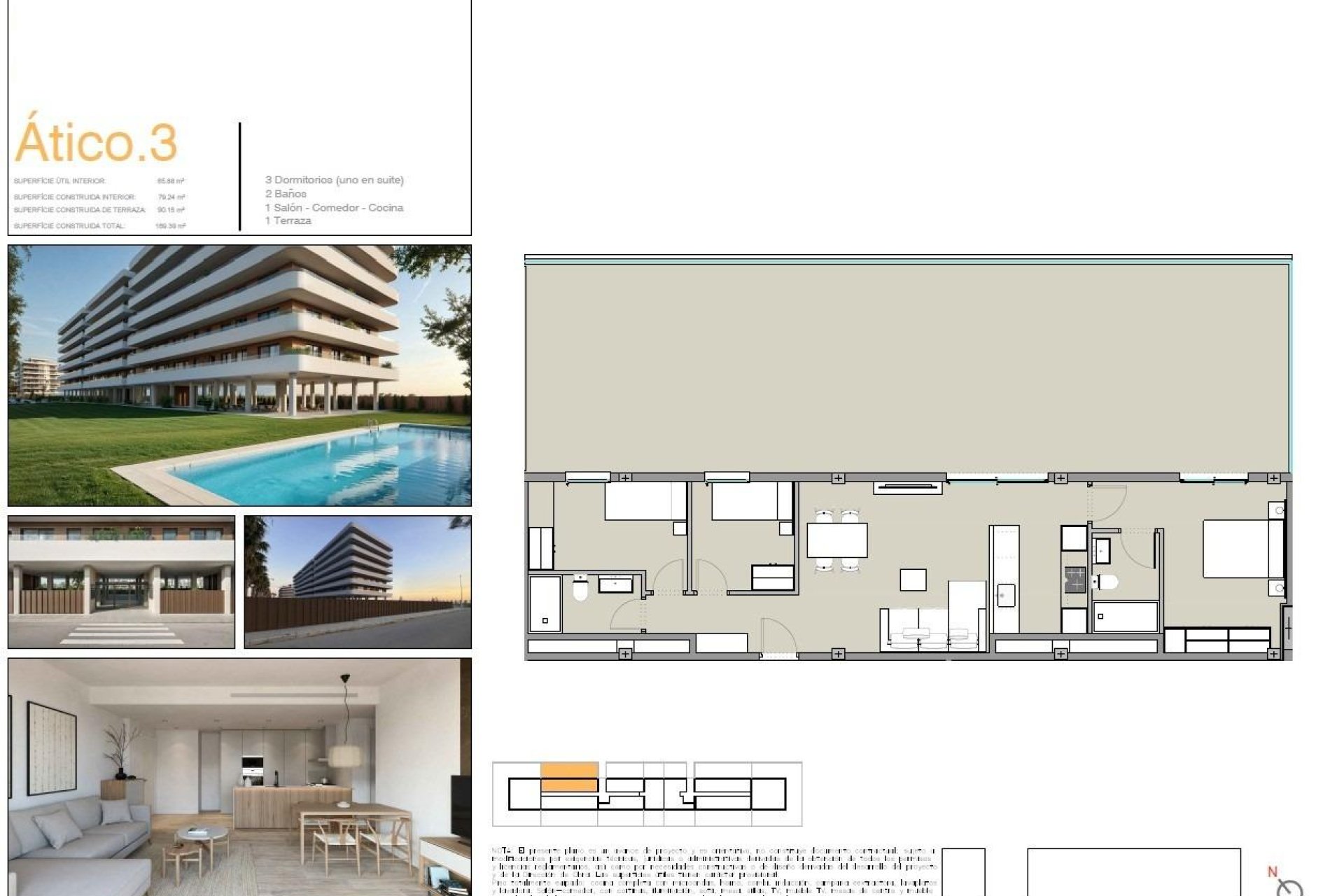 Obra nueva - Ático -
Moncofa - Playa de Moncofa