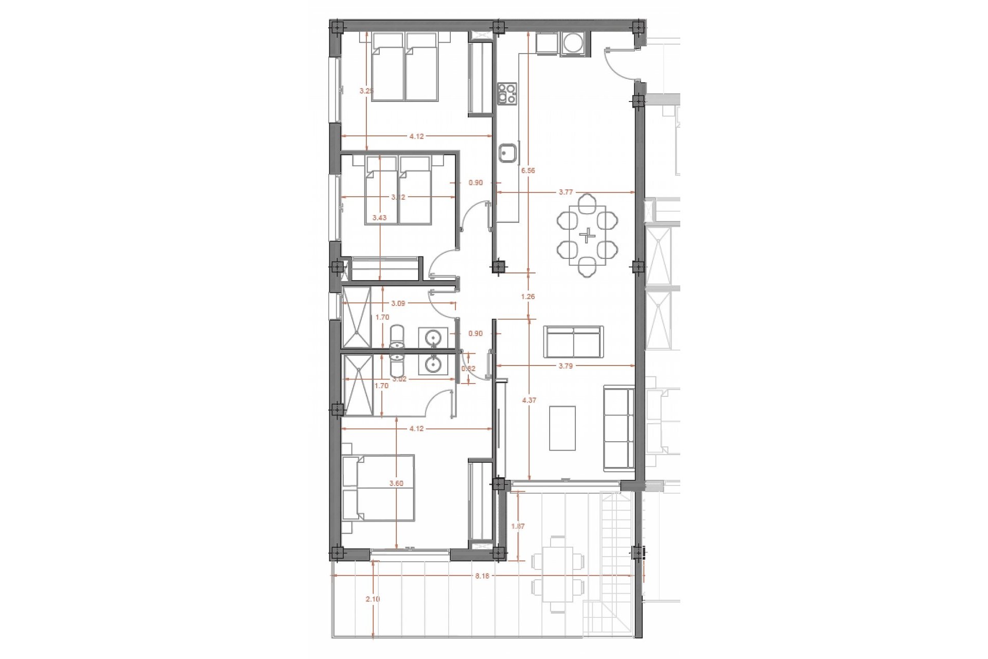 Obra nueva - Ático -
San Javier