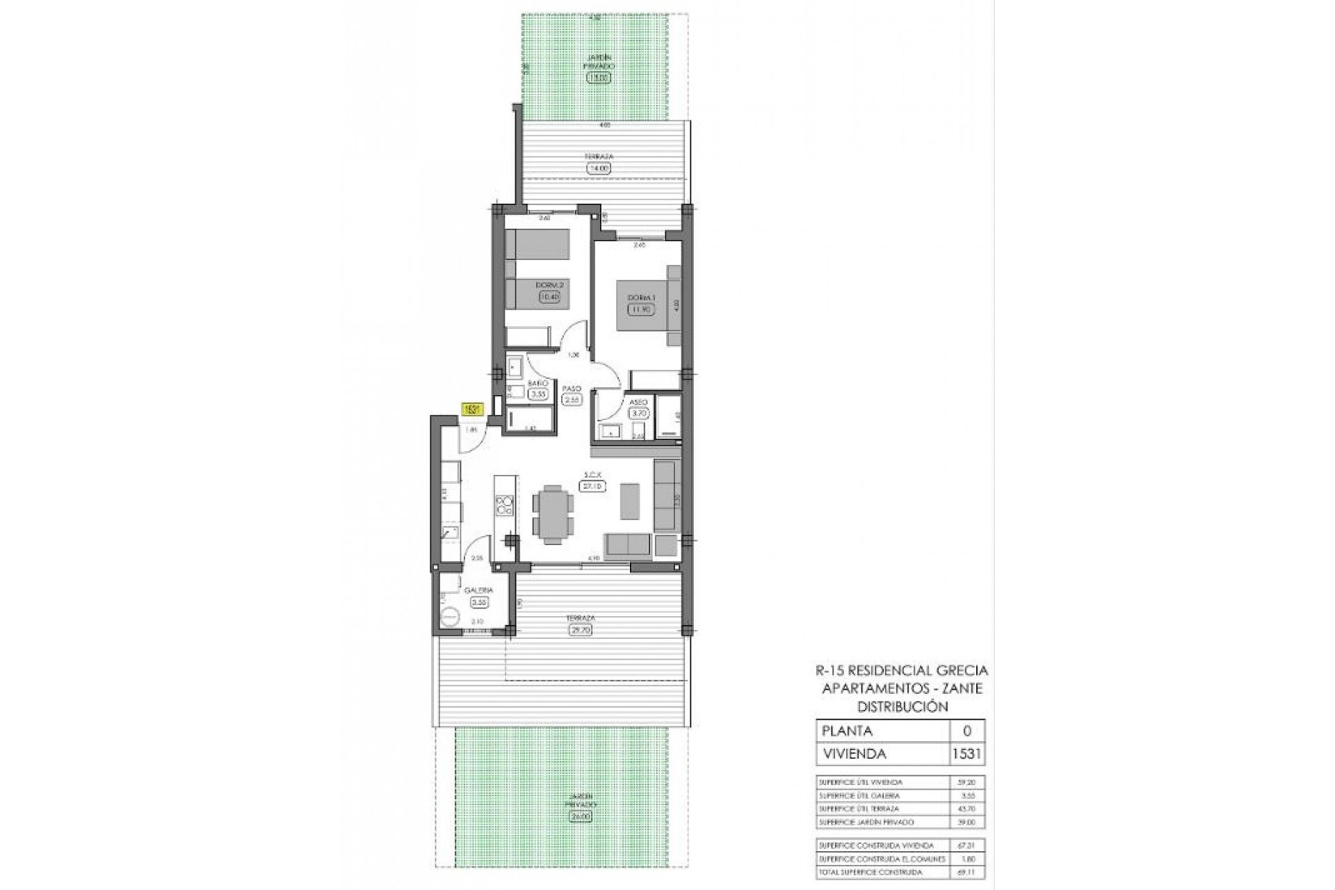Obra nueva - Bungalow -
La Finca Golf