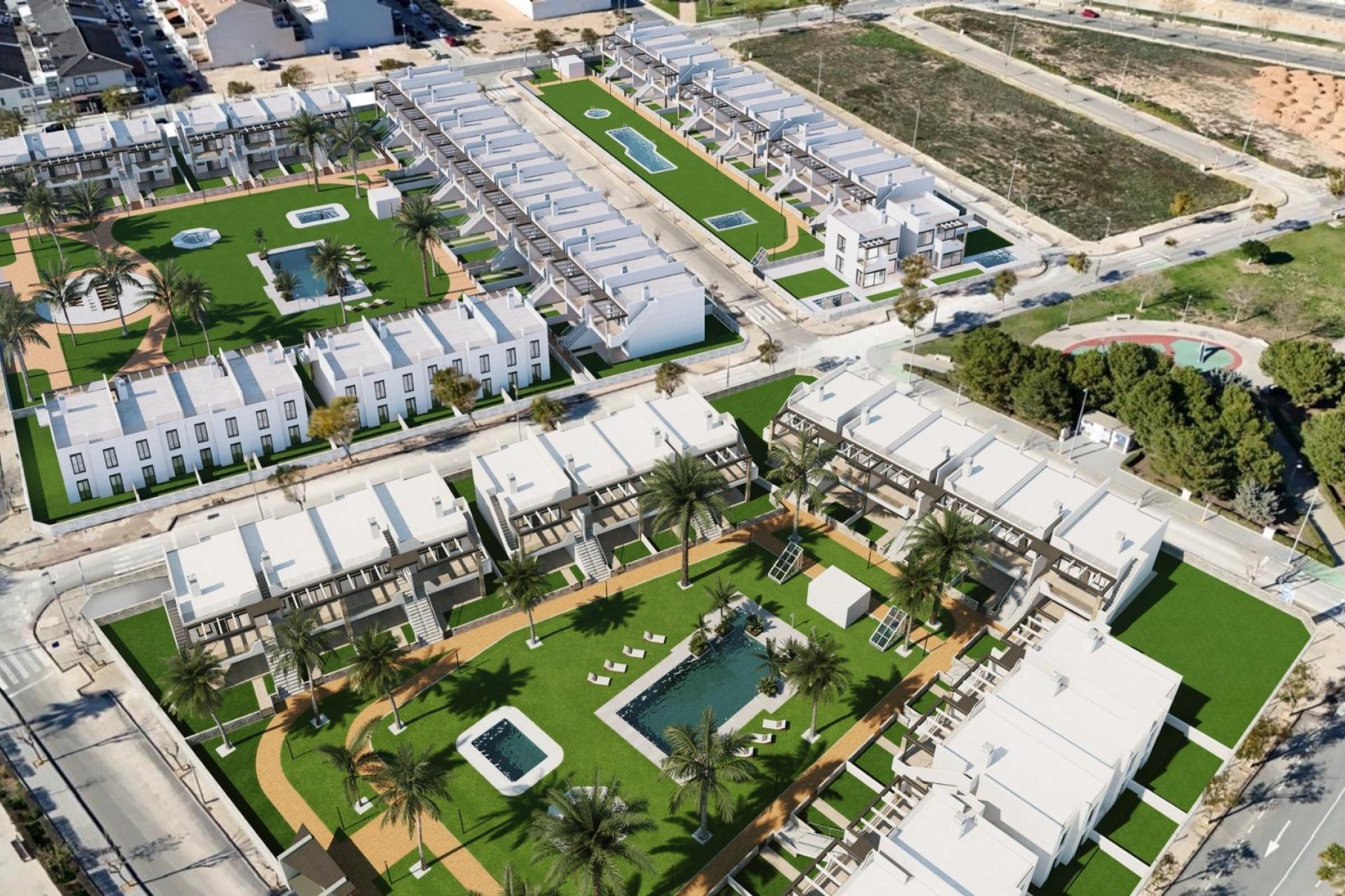 Obra nueva - Ground Floor Bungalow -
Pilar de la Horadada - pueblo