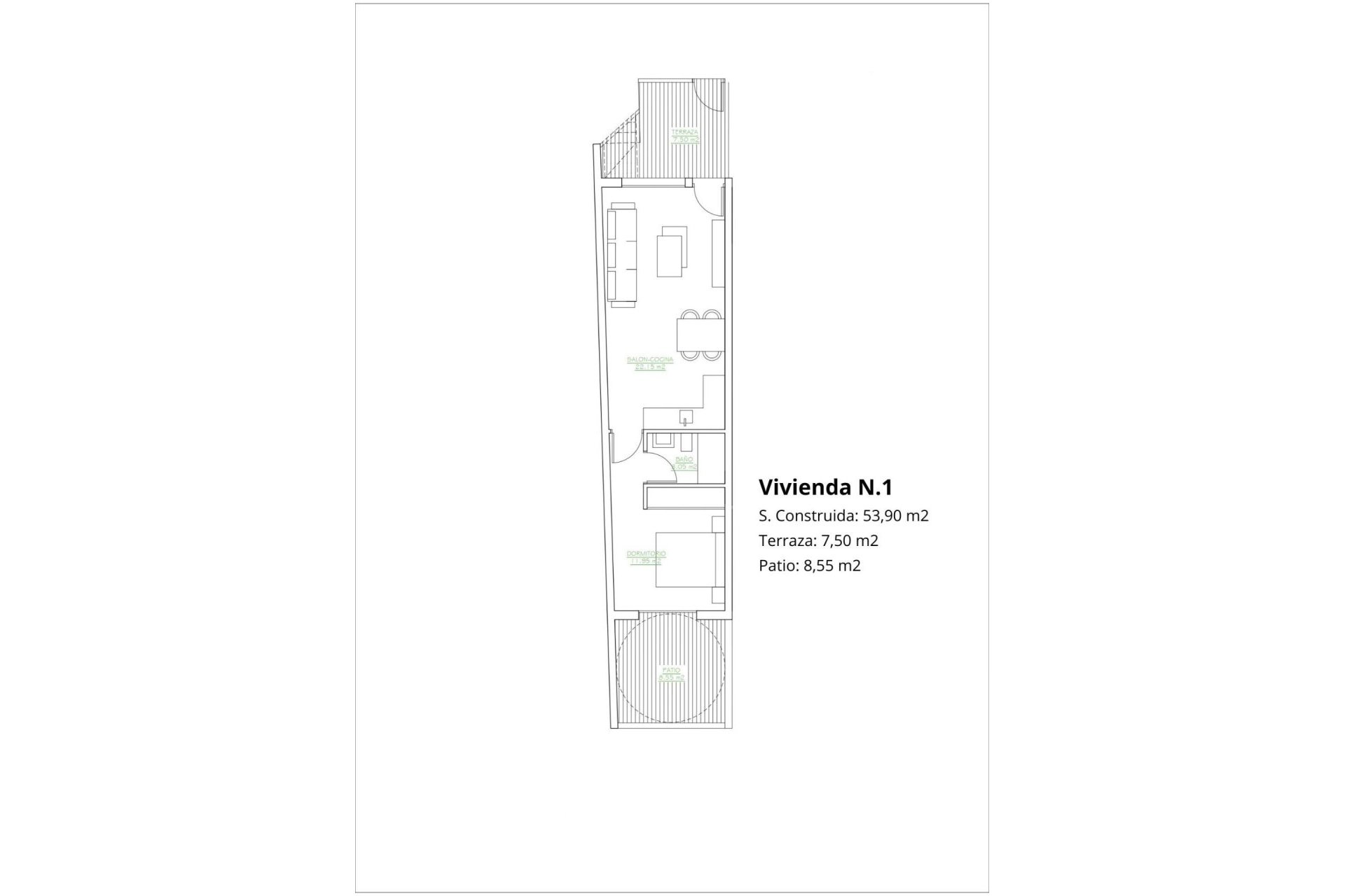 Obra nueva - Ground Floor Bungalow -
San Pedro del Pinatar - Los Antolinos