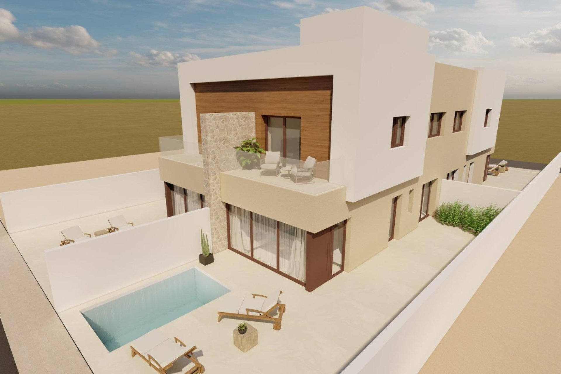 Obra nueva - Quad House -
San Javier - pueblo