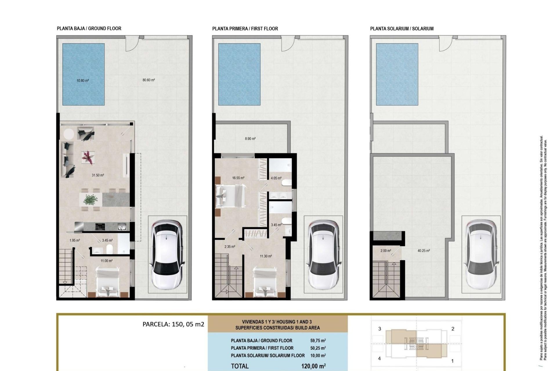Obra nueva - Quad House -
San Javier - pueblo