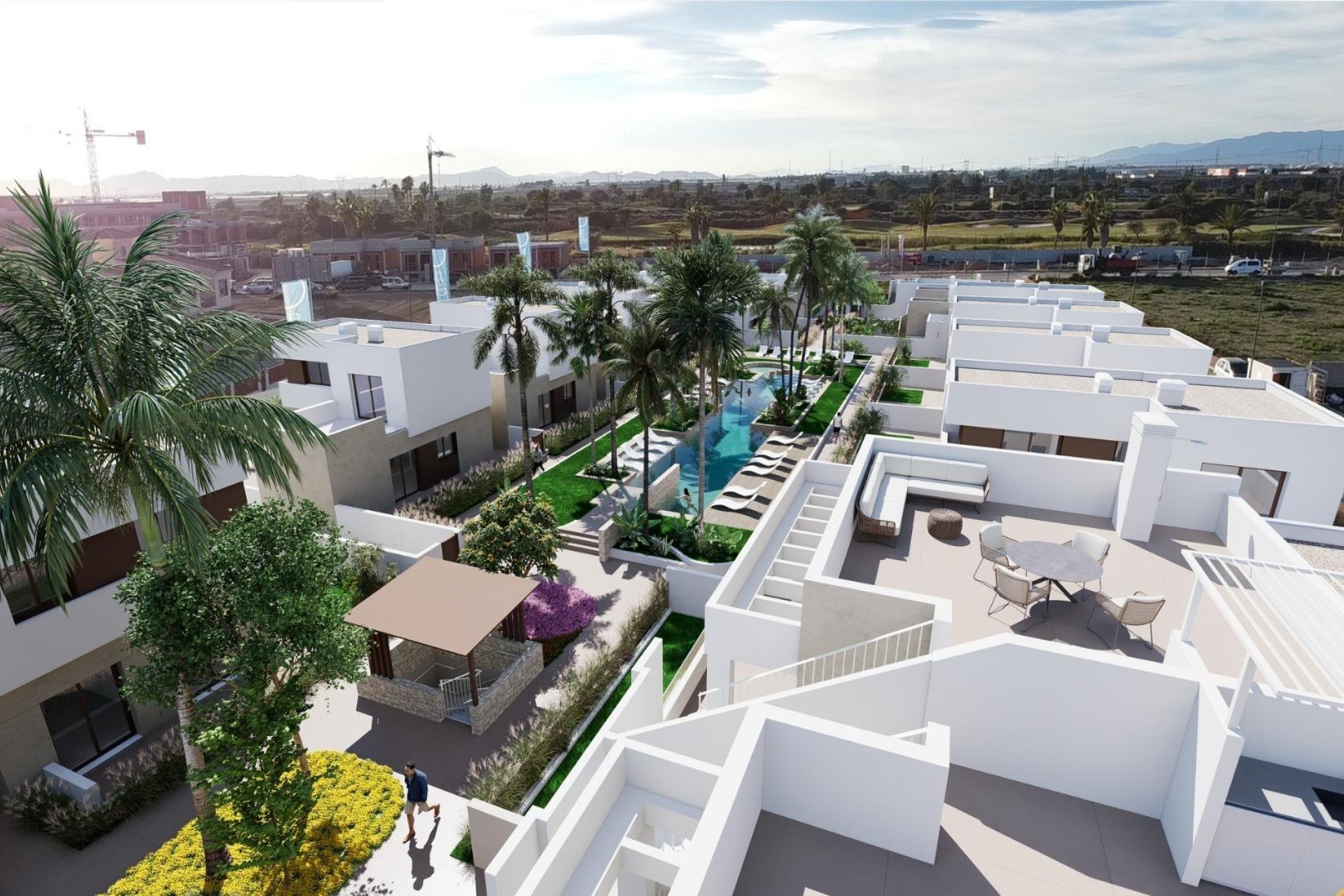 Obra nueva - Top Floor Bungalow -
Los Alcazares - Serena Golf