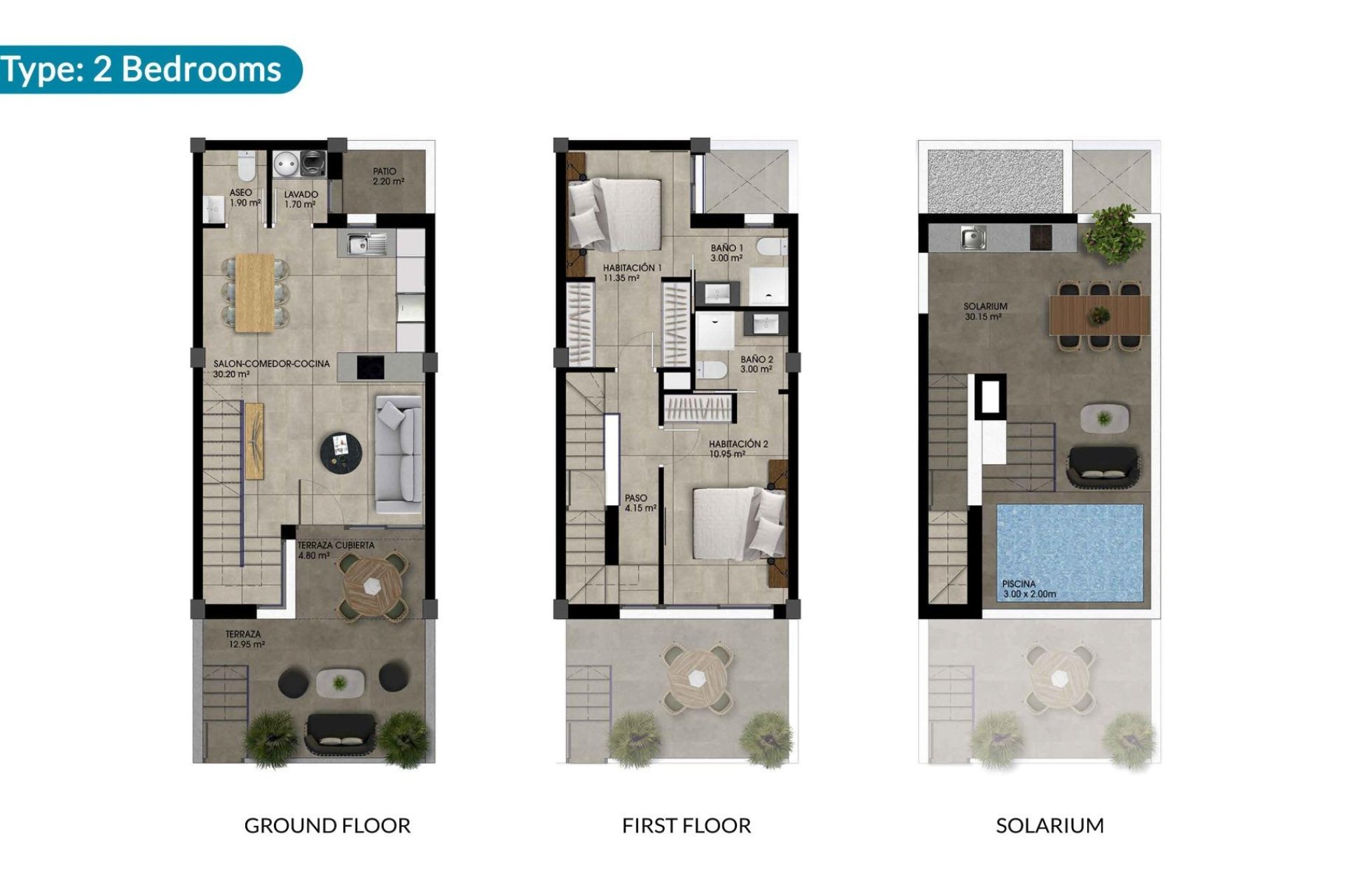Obra nueva - town house -
Dolores - Sector 2