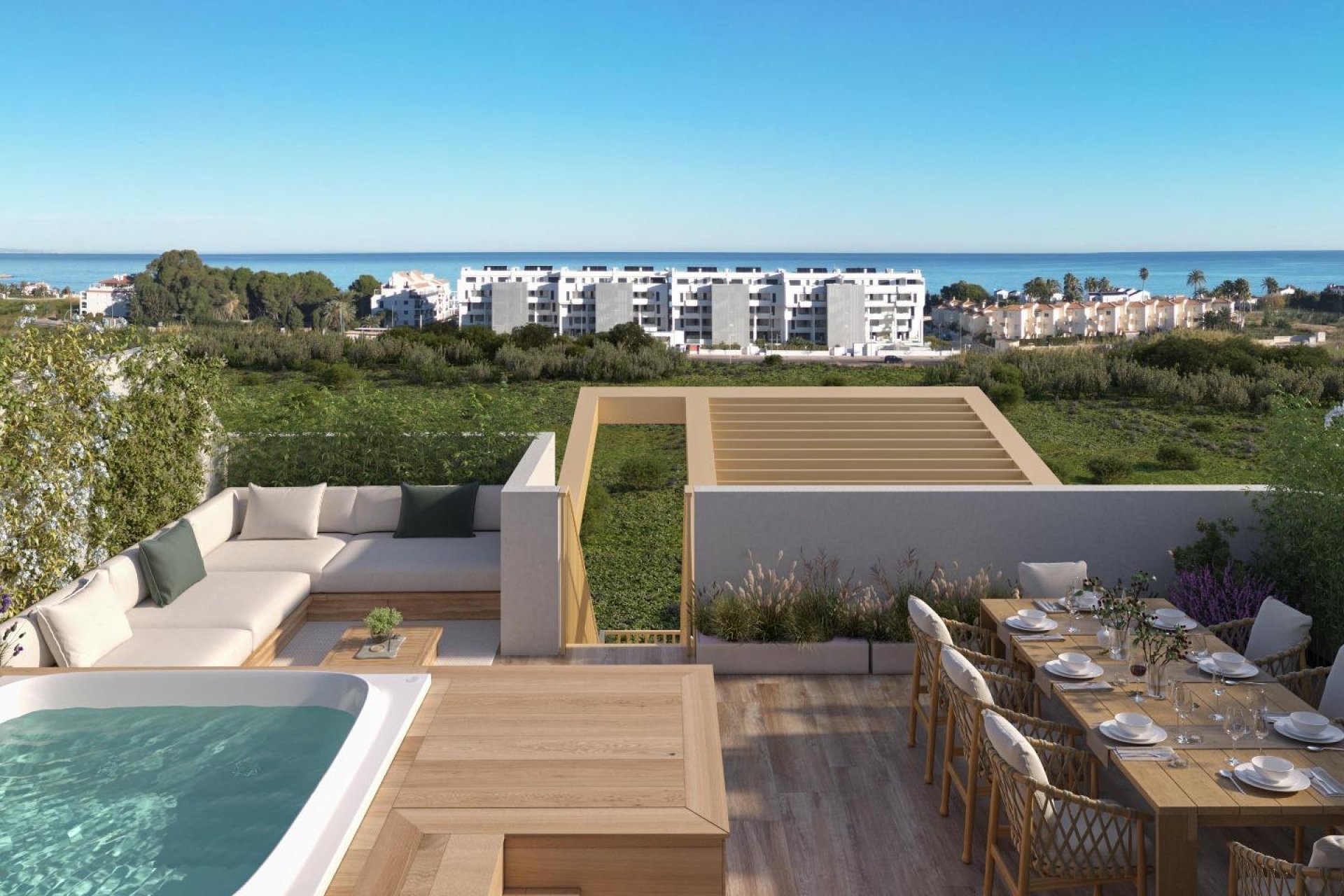 Obra nueva - town house -
El Verger - Playa de La Almadraba