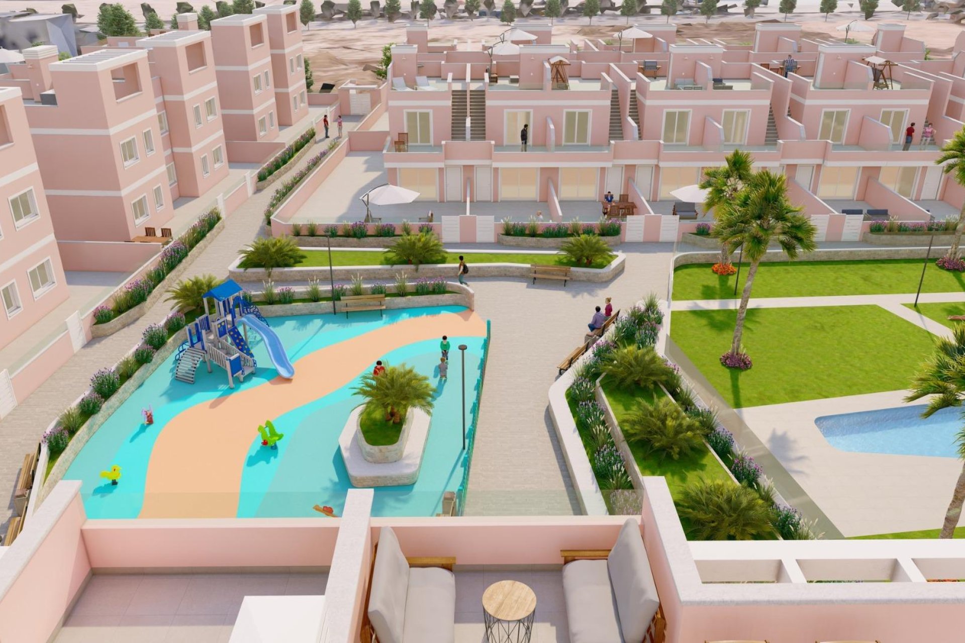 Obra nueva - town house -
Pilar de la Horadada - Lo Monte