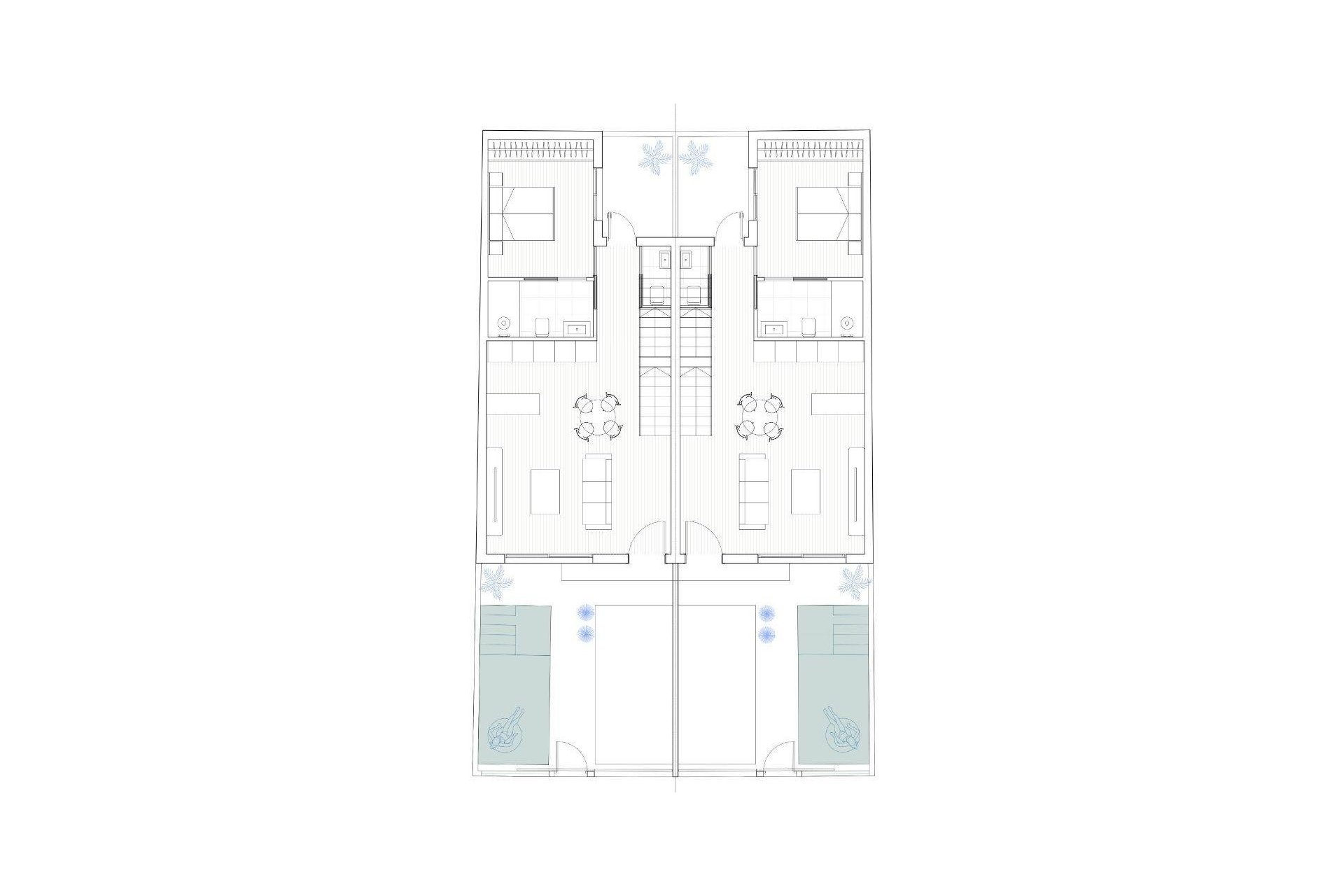 Obra nueva - town house -
Torre Pacheco - pueblo