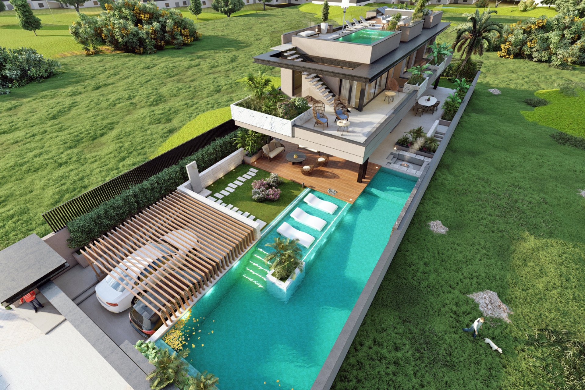 Obra nueva - Villa -
Fuengirola