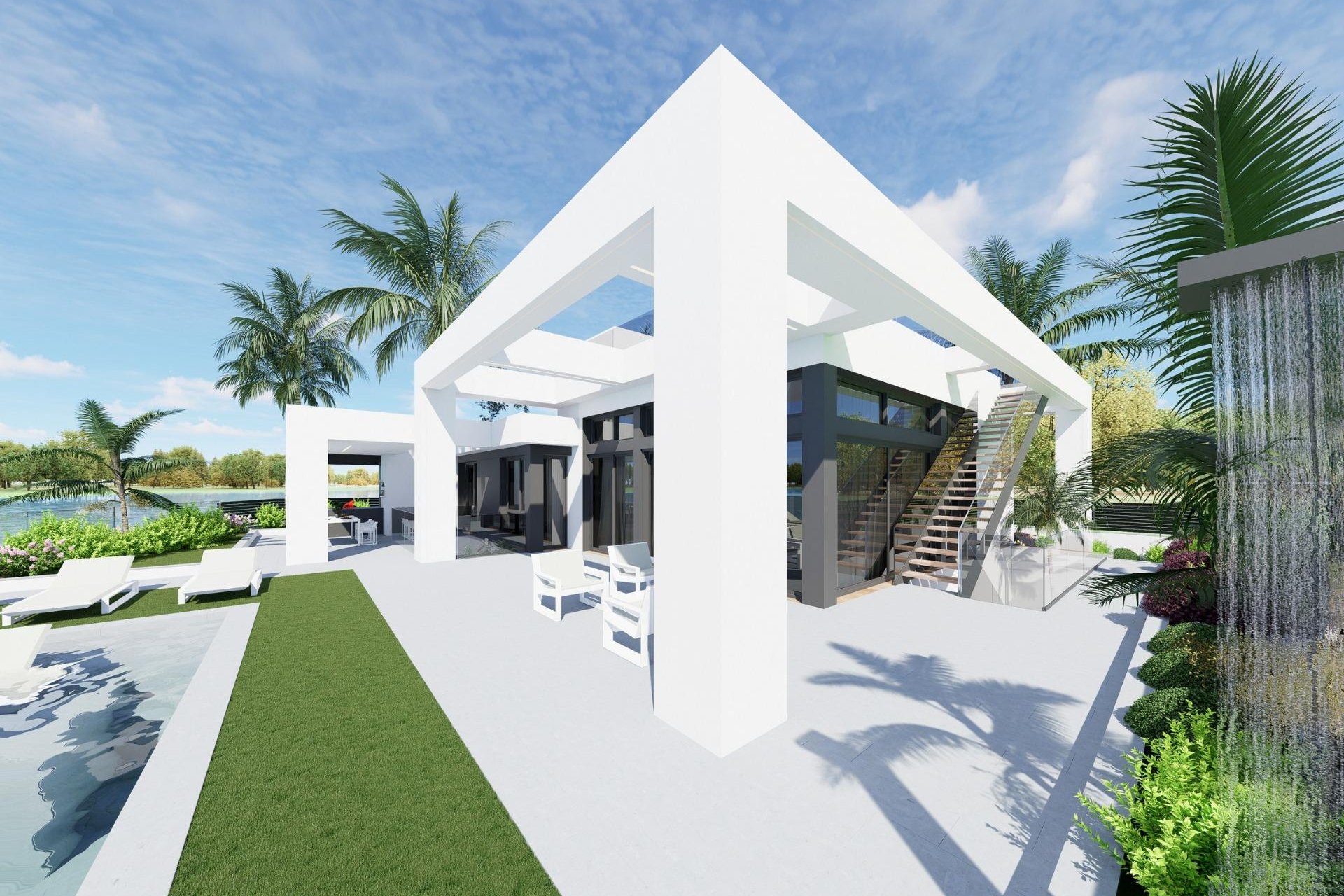 Obra nueva - Villa -
Los Alcazares - Santa Rosalia Lake and Life Resort