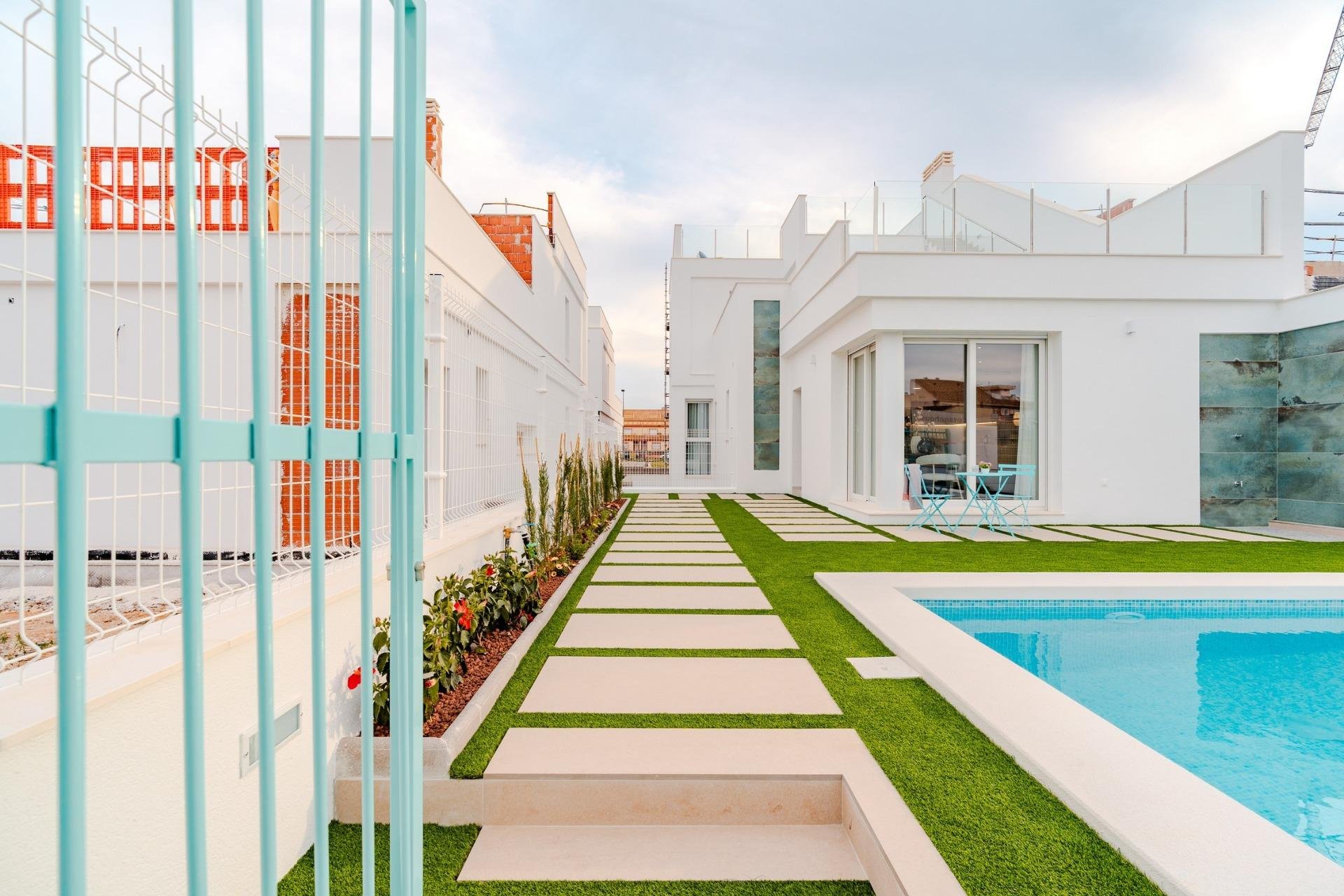 Obra nueva - Villa -
Los Alcazares - Torre del Rame