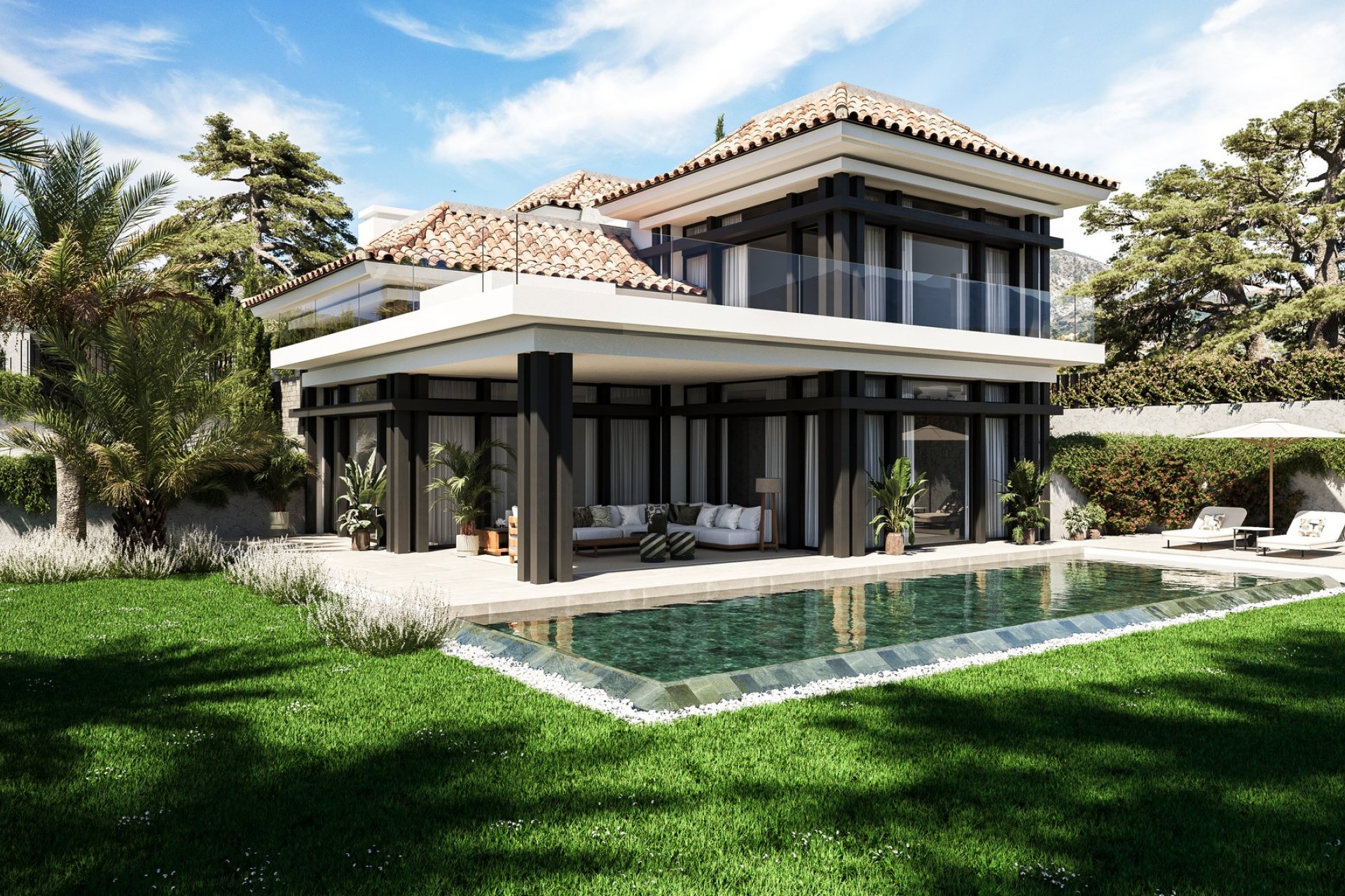 Obra nueva - Villa -
Marbella