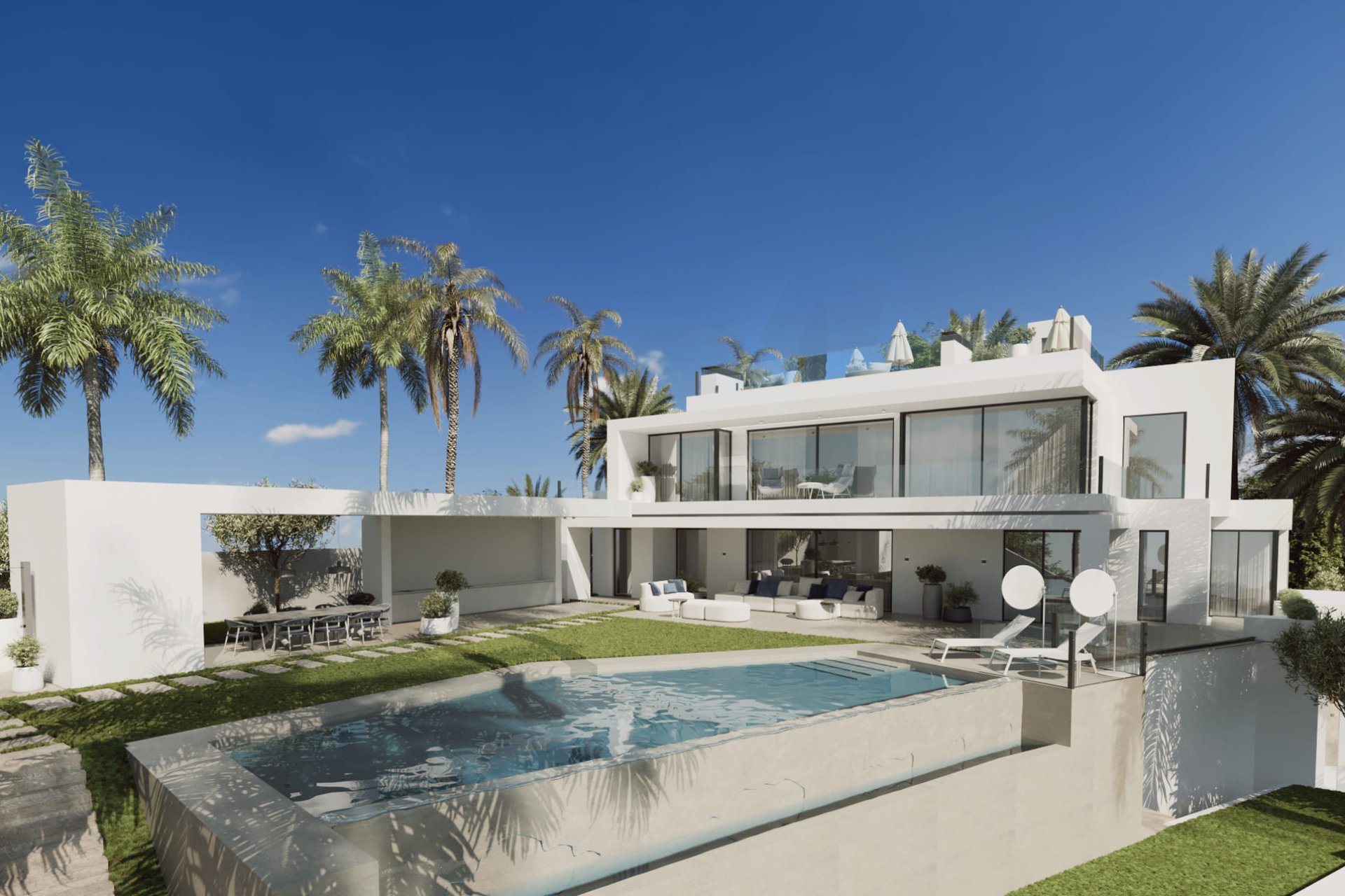 Obra nueva - Villa -
Marbella