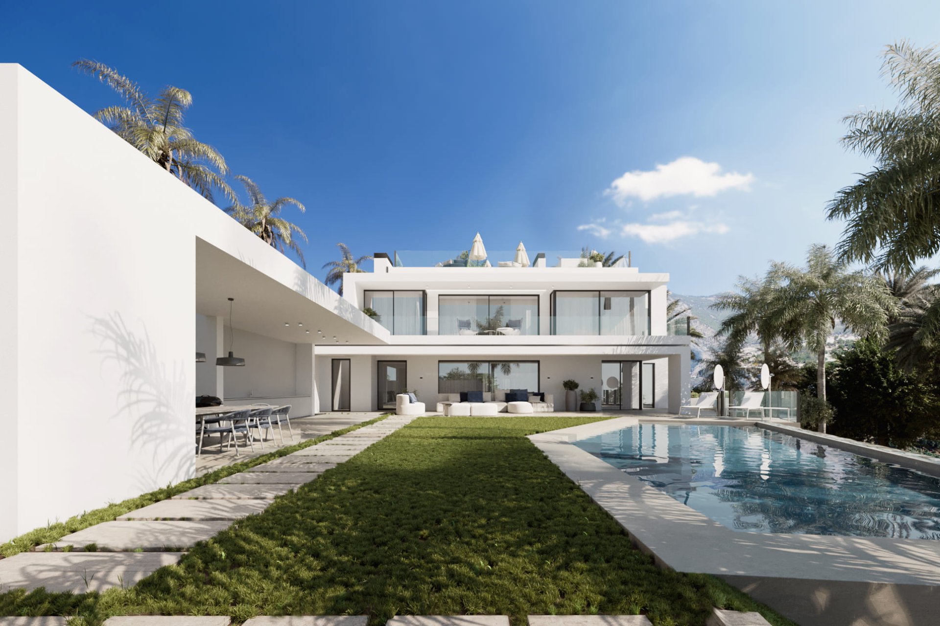 Obra nueva - Villa -
Marbella