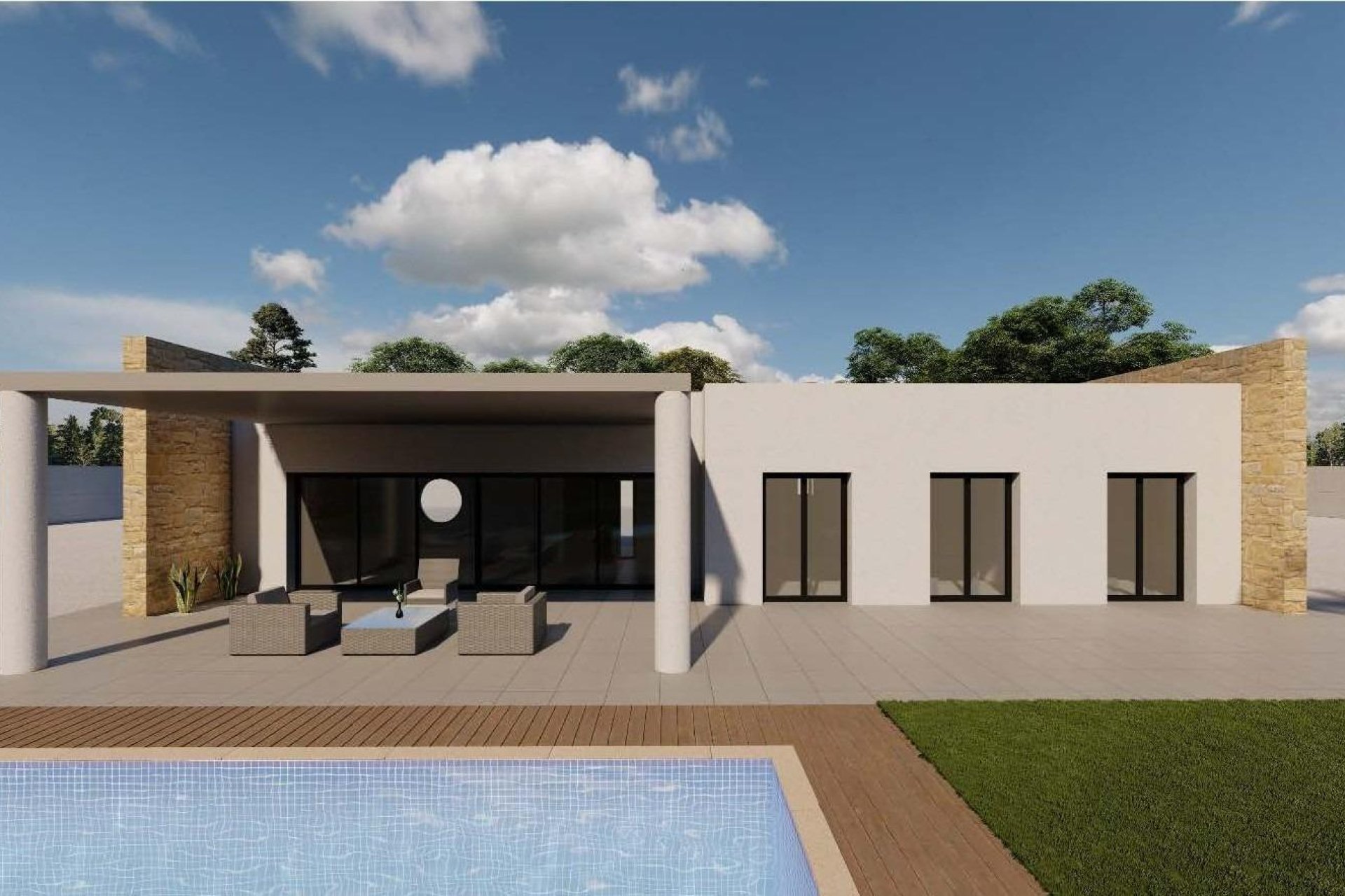Obra nueva - Villa -
Pinoso - Campo
