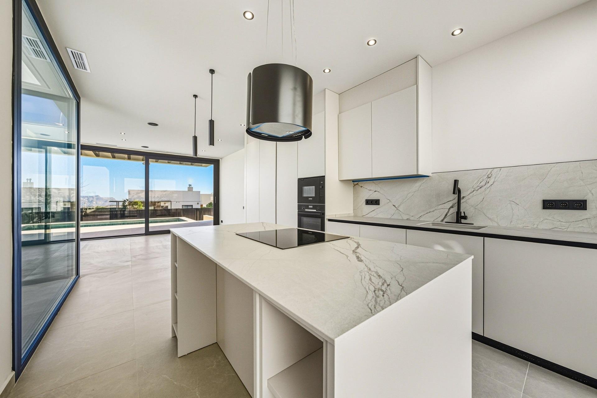 Obra nueva - Villa -
Polop - La Alberca