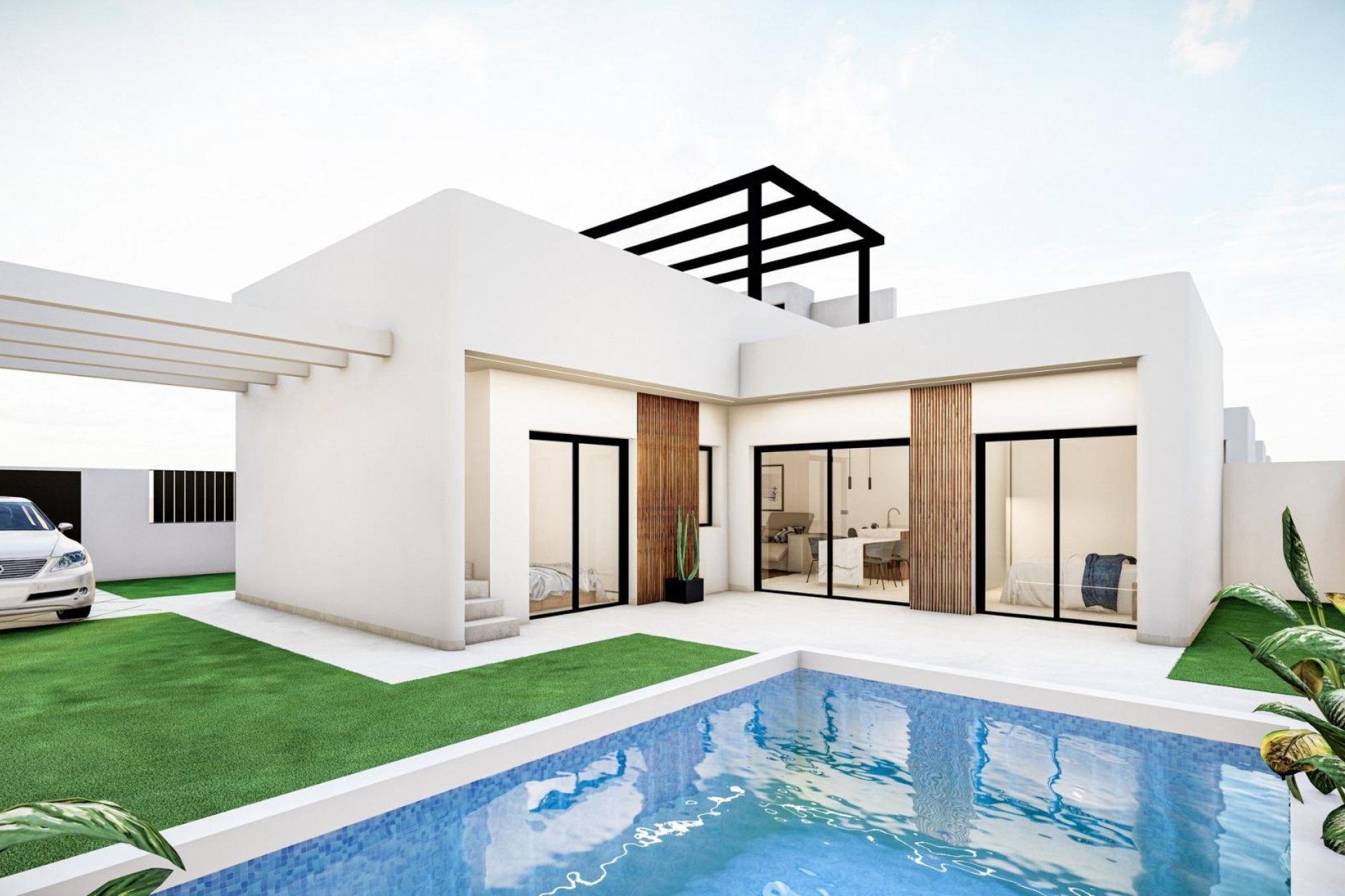 Obra nueva - Villa -
Torre Pacheco - Roldán