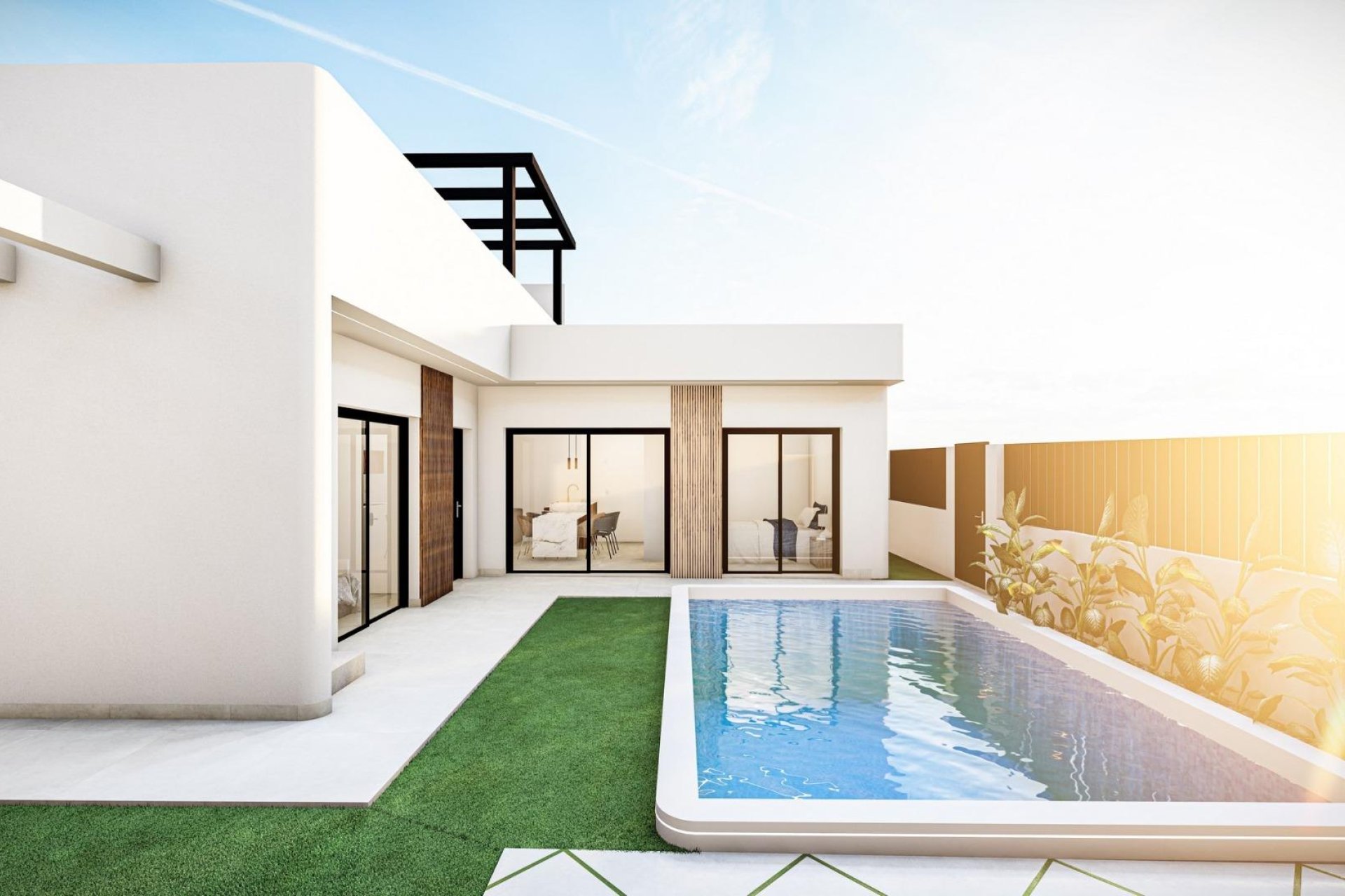 Obra nueva - Villa -
Torre Pacheco - Roldán