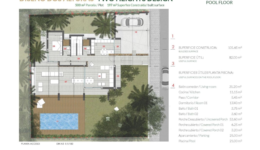 Obra nueva - Villa -
Orihuela Costa - Campoamor