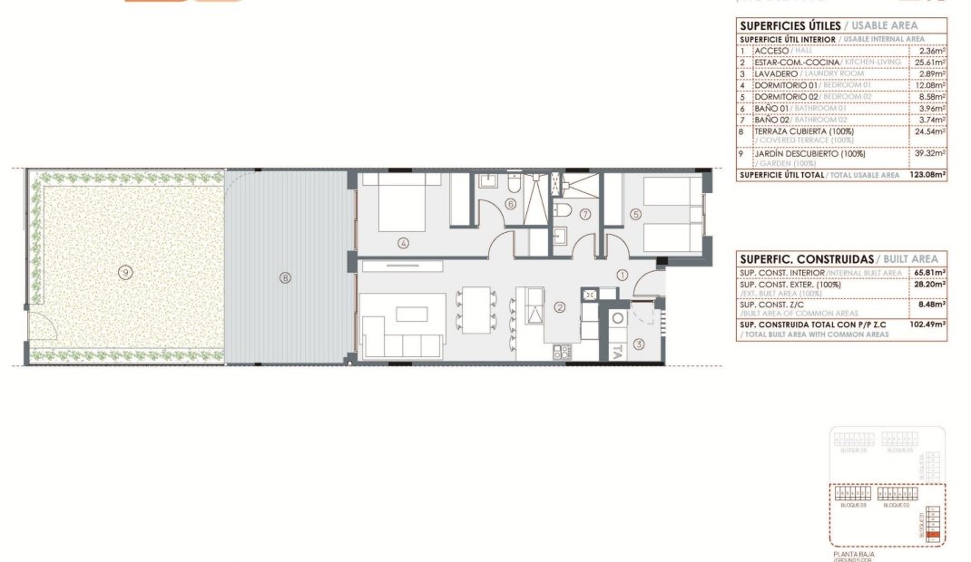 Obra nueva - Ground floor apartment -
Torrevieja - La Hoya