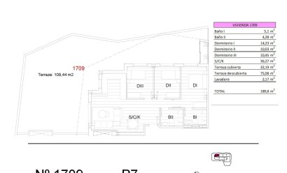 Nýbygging - Þakíbúð -
San Miguel de Salinas - Pueblo