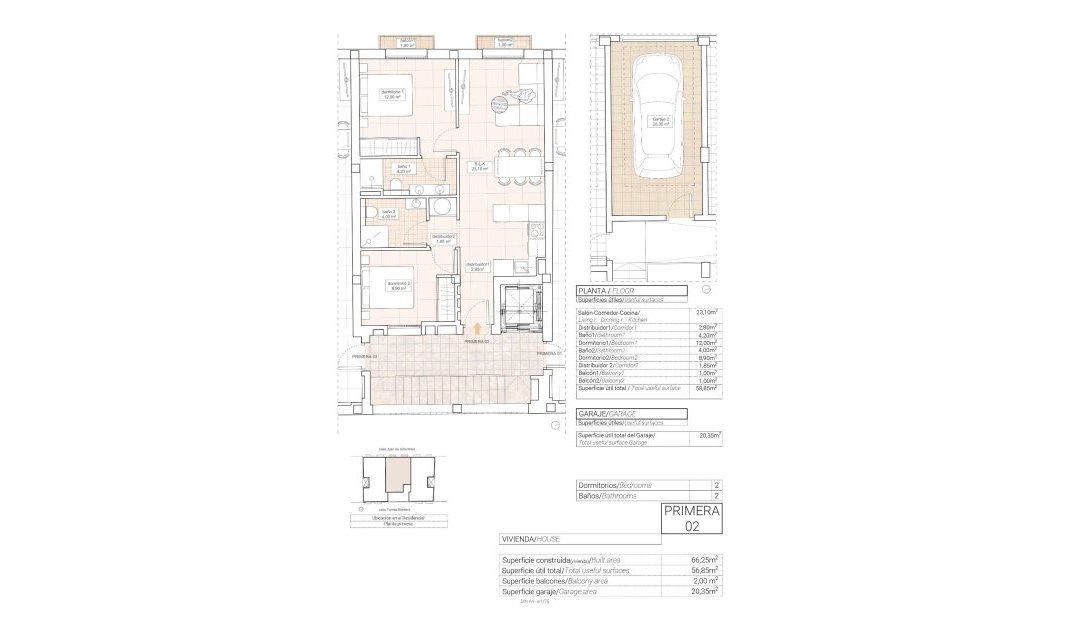 Nýbygging - Íbúð -
Hondón de las Nieves - Pueblo