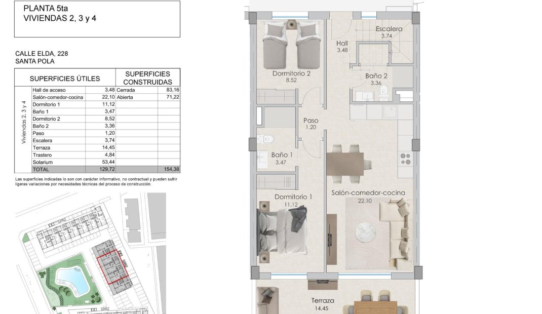 New Build - Penthouse -
Santa Pola - Playa Tamarit