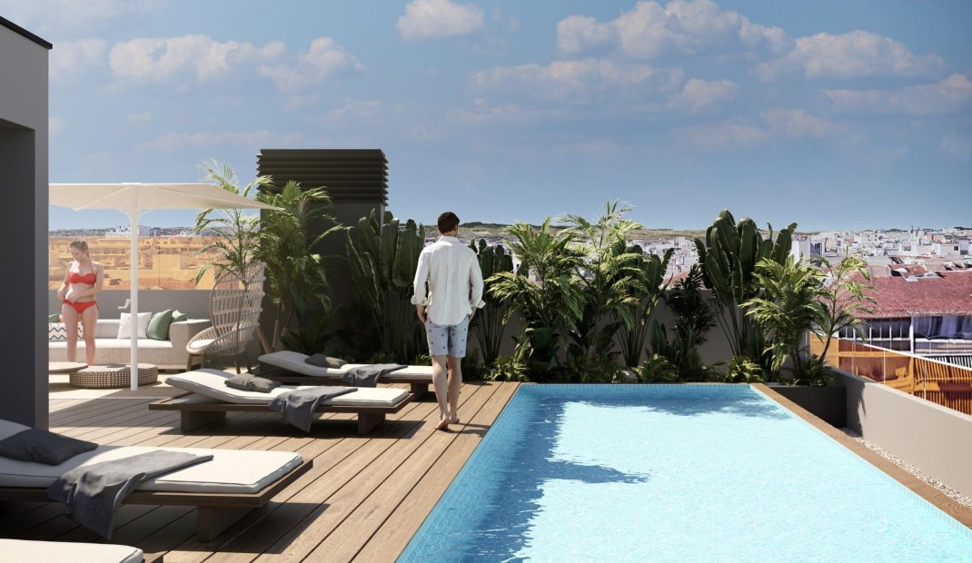 Obra nueva - Ground floor apartment -
Torrevieja - Centro