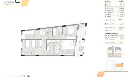 Obra nueva - Ground floor apartment -
Torrevieja - Centro