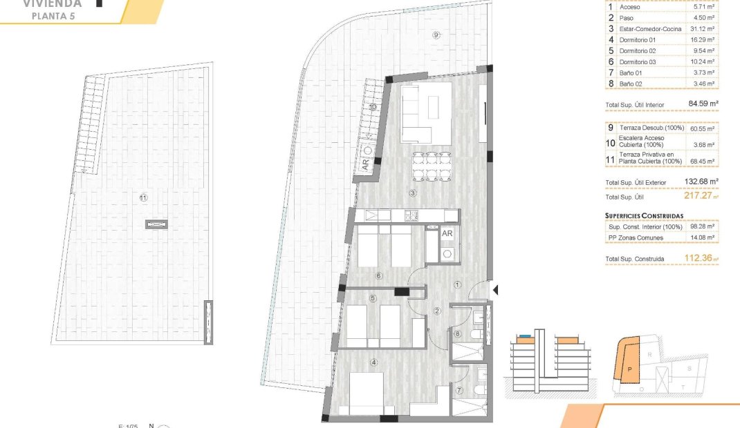 Obra nueva - Ático -
Torrevieja - Centro