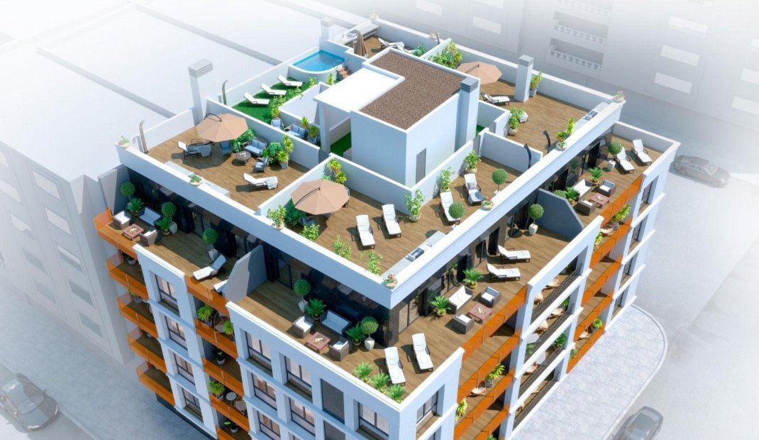 Obra nueva - Apartamento -
Torrevieja - Parque de las Naciones