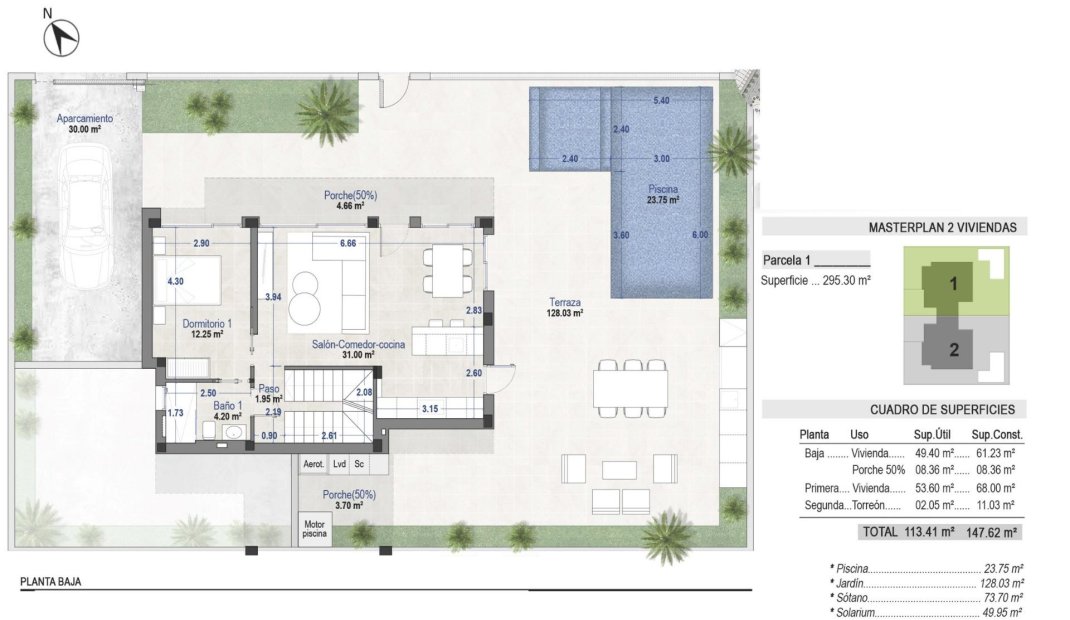 Obra nueva - Semidetached -
Torre Pacheco - Santa Rosalia Lake And Life Resort