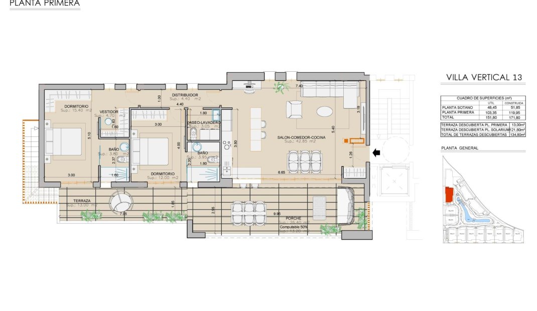 Obra nueva - Top Floor Bungalow -
San Juan de los Terreros - Mar De Pulpí