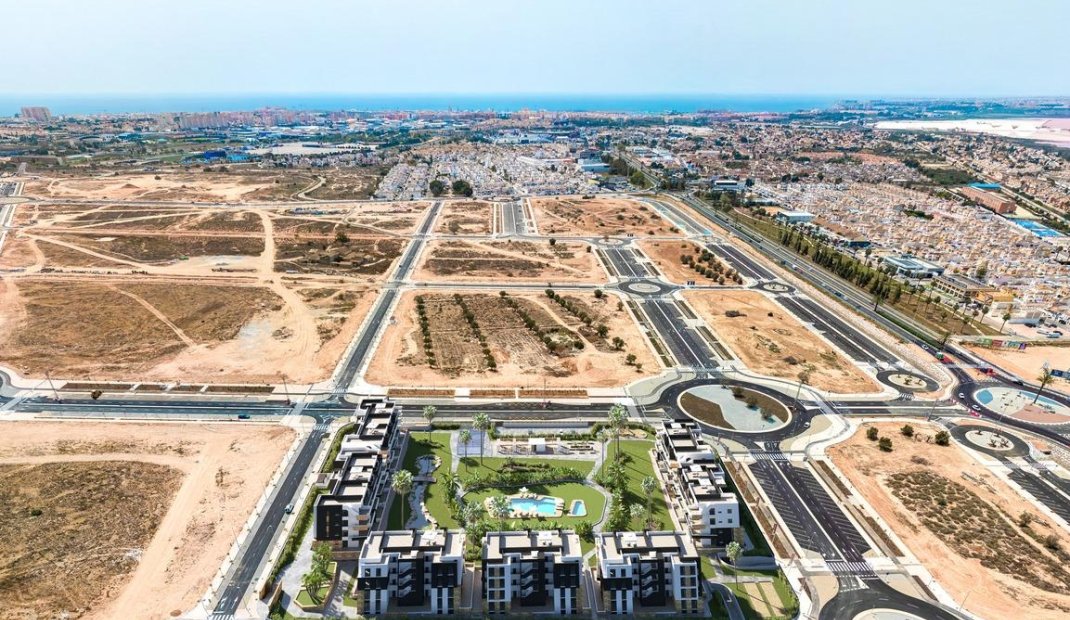 Obra nueva - Ground floor apartment -
Torrevieja - La Siesta