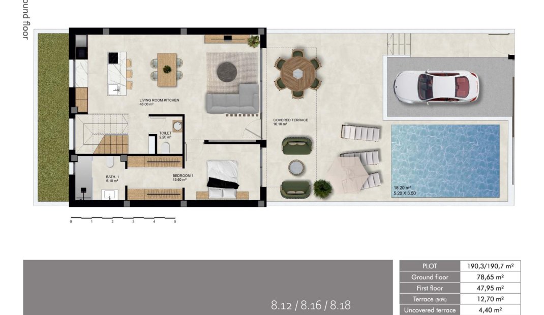 Obra nueva - town house -
Dolores - Sector 3