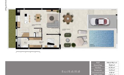 Obra nueva - town house -
Dolores - Sector 3