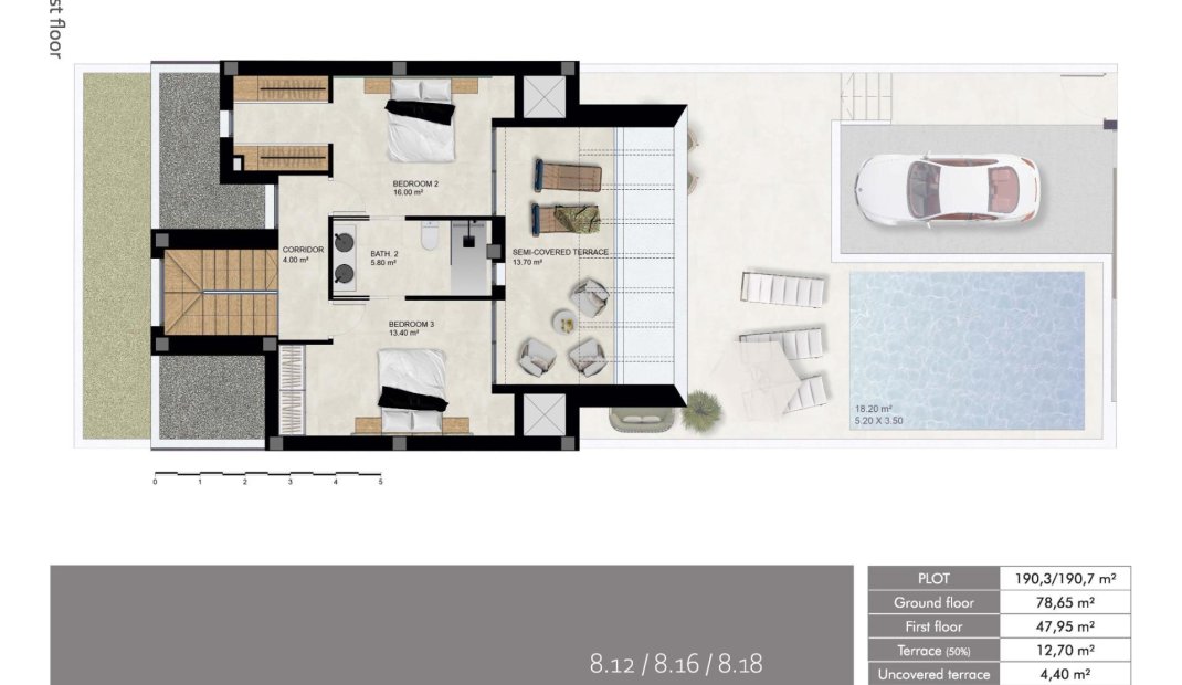 Obra nueva - town house -
Dolores - Sector 3