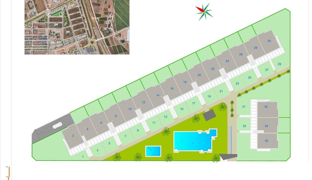 Obra nueva - Ground Floor Bungalow -
Pilar de la Horadada - pueblo