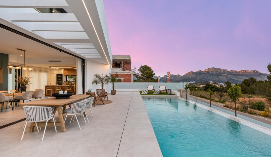 Obra nueva - Villa -
Polop - Urbanizaciones