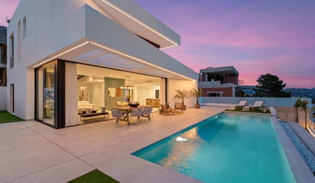 Obra nueva - Villa -
Polop - Urbanizaciones