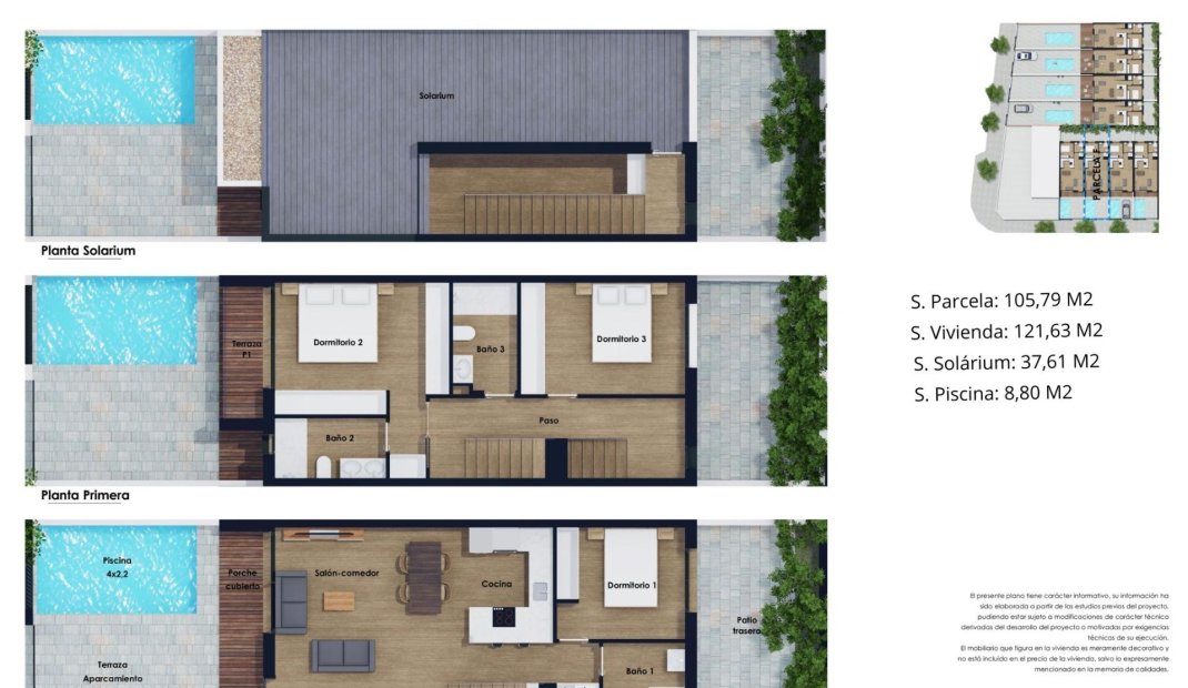 Obra nueva - town house -
Pilar de la Horadada - Lo Monte