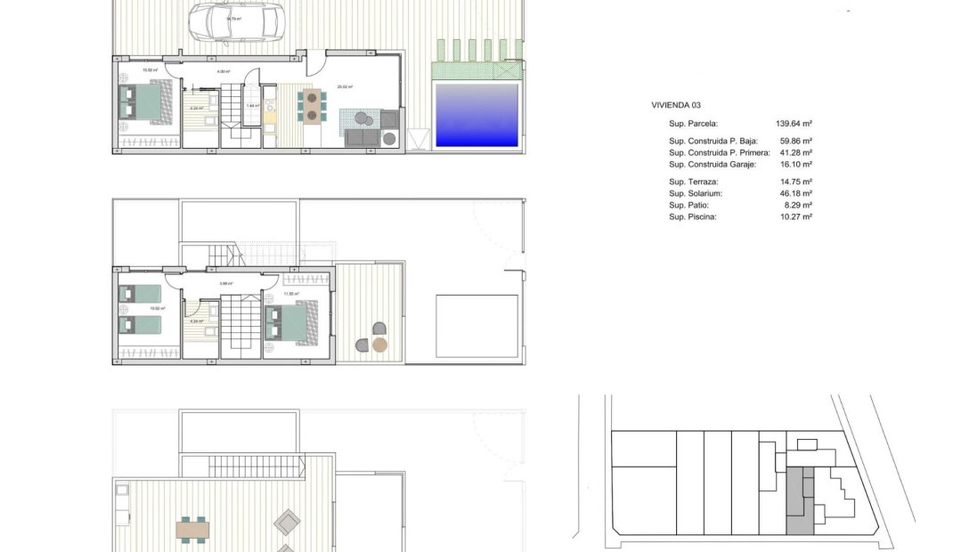 Obra nueva - Villa -
Los Alcazares - La Concha