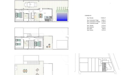 Obra nueva - Villa -
Los Alcazares - La Concha