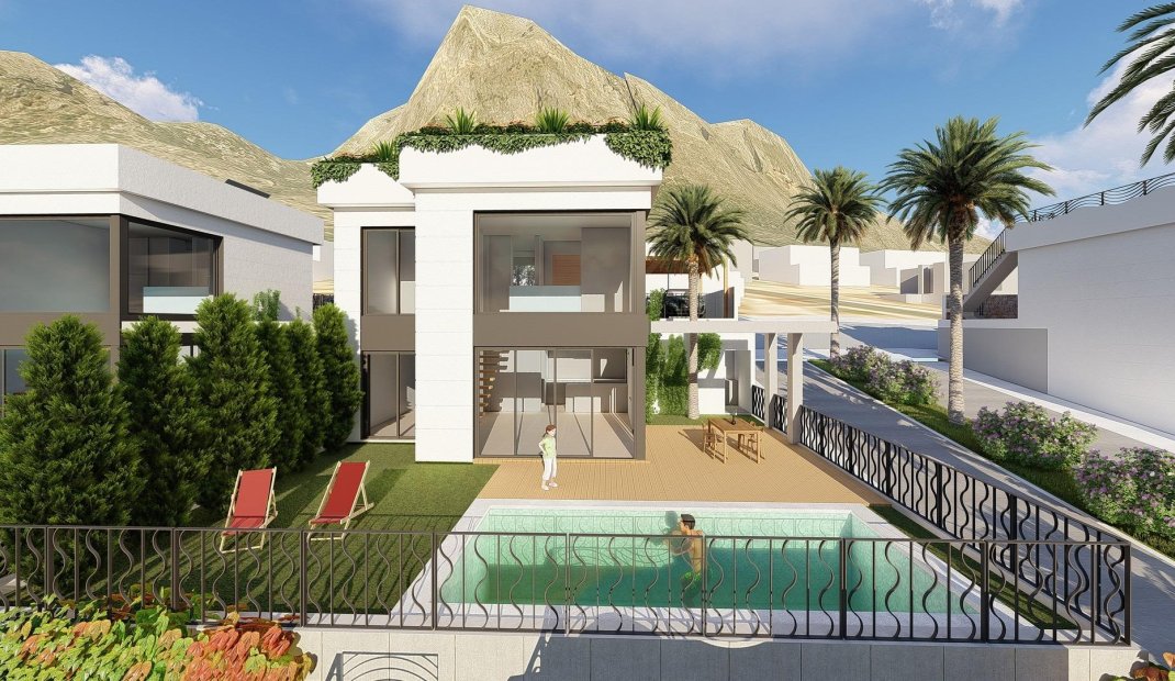 Obra nueva - Villa -
Polop - Urbanizaciones